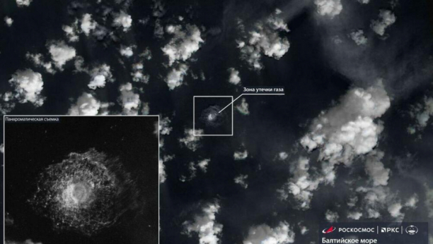 KATASTROFA VIDLJIVA I IZ SVEMIRA Ruski satelit snimio curenje gasa iz Severnog toka! (FOTO)