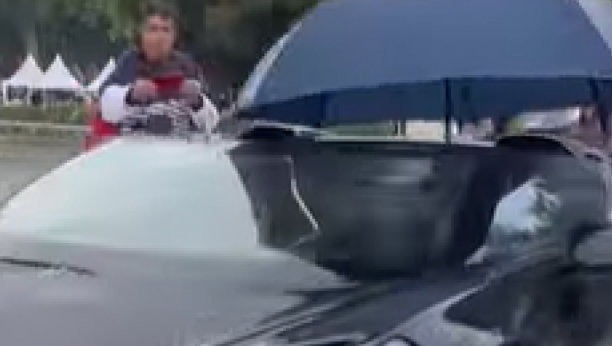 PRVO POGLEDAJTE VREMENSKU PROGNOZU A samo je hteo da provoza Bugatti od 5 miliona dolara (VIDEO)