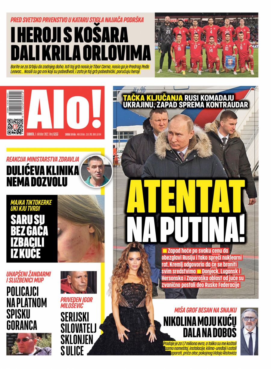 TAČKA KLJUČANJA! RUSI KOMADAJU UKRAJINU, ZAPAD SPREMA KONTRAUDAR Atentat na Putina!