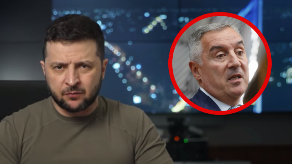 ZELENSKI ZAHVALAN ĐUKANOVIĆU Crnogorski predsednik se zauzeo da Ukrajina brže uđe u NATO