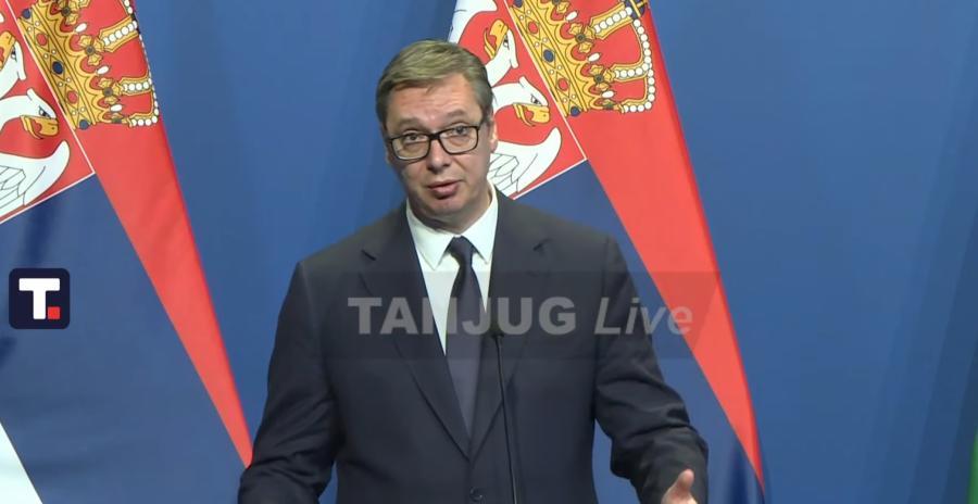 VUČIĆ SE OBRATIO IZ MAĐARSKE 