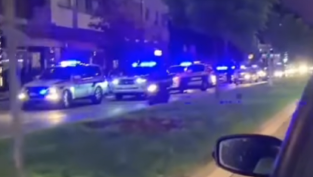 UZBUNA U VOJISLAVA ILIĆA Kolona od preko 20 policijskih vozila na licu mesta (VIDEO)
