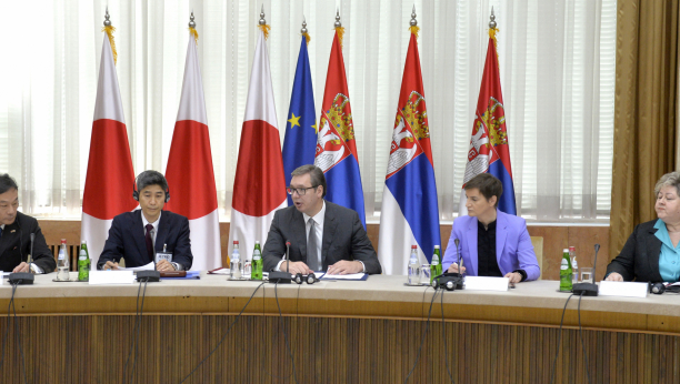 RAZVOJ SARADNJE SRBIJE I JAPANA Vučić sa predstavnicima organizacije Džetro (FOTO)