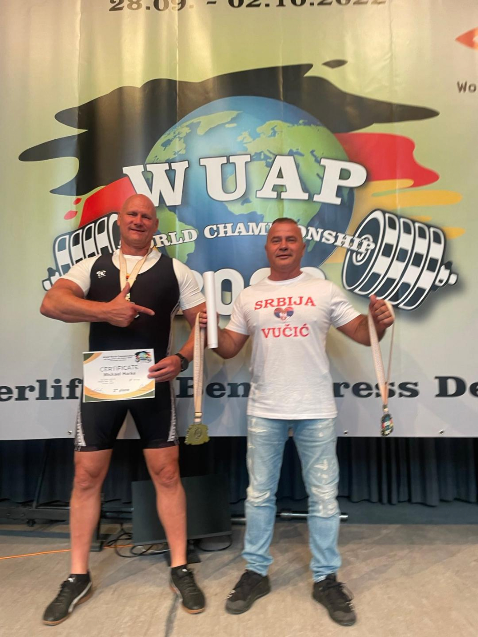 PONOS SRBIJE Preduzetnik iz Leskovca odbranio dva zlata u dizanju tegova i ostao najbolji svetski sportista!