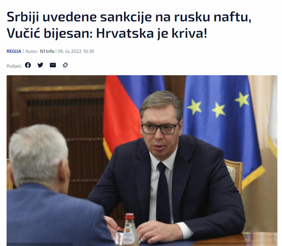 Vučić ni reč nije rekao, ustaše potpuno poludele!