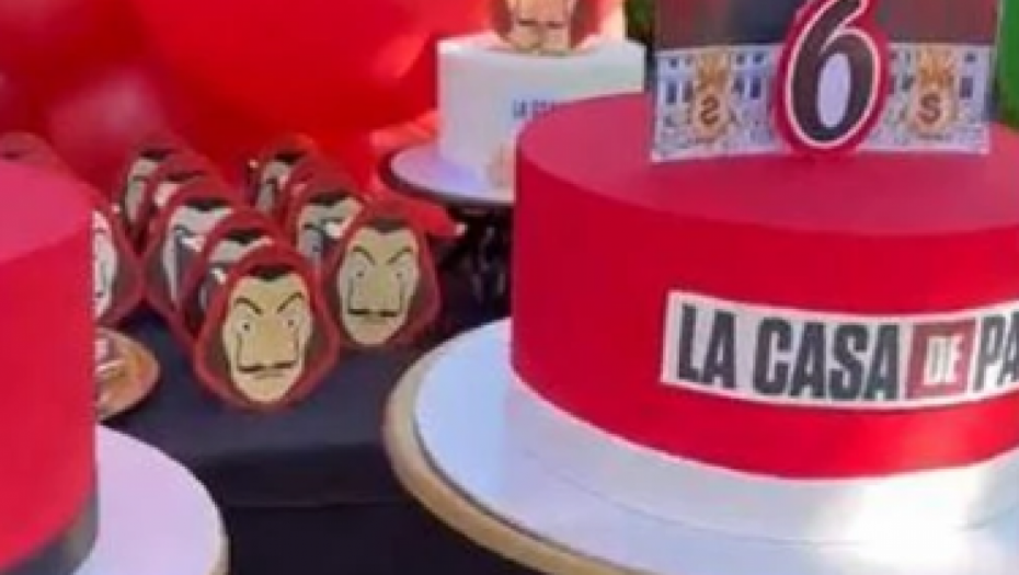 Proslava rođendana sinu Seke Aleksić