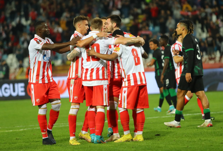 ZVEZDA DEMOLIRALA MAĐARE Crveno-beli brutalnom partijom upisali prvi trijumf u Ligi Evrope i zadržali nadu za plasman u narednu fazu