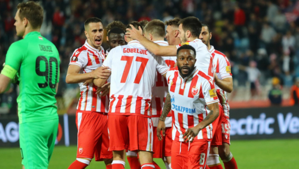 CRVENO-BELI PIŠU ISTORIJU Zvezda ušla među 10 najefikasnijih ekipa Lige Evrope