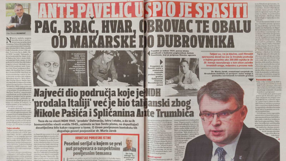 KUNU SE U PAVELIĆA Ustaše veličaju monstruma, u današnjim novinama ga nazivaju oslobodiocem!