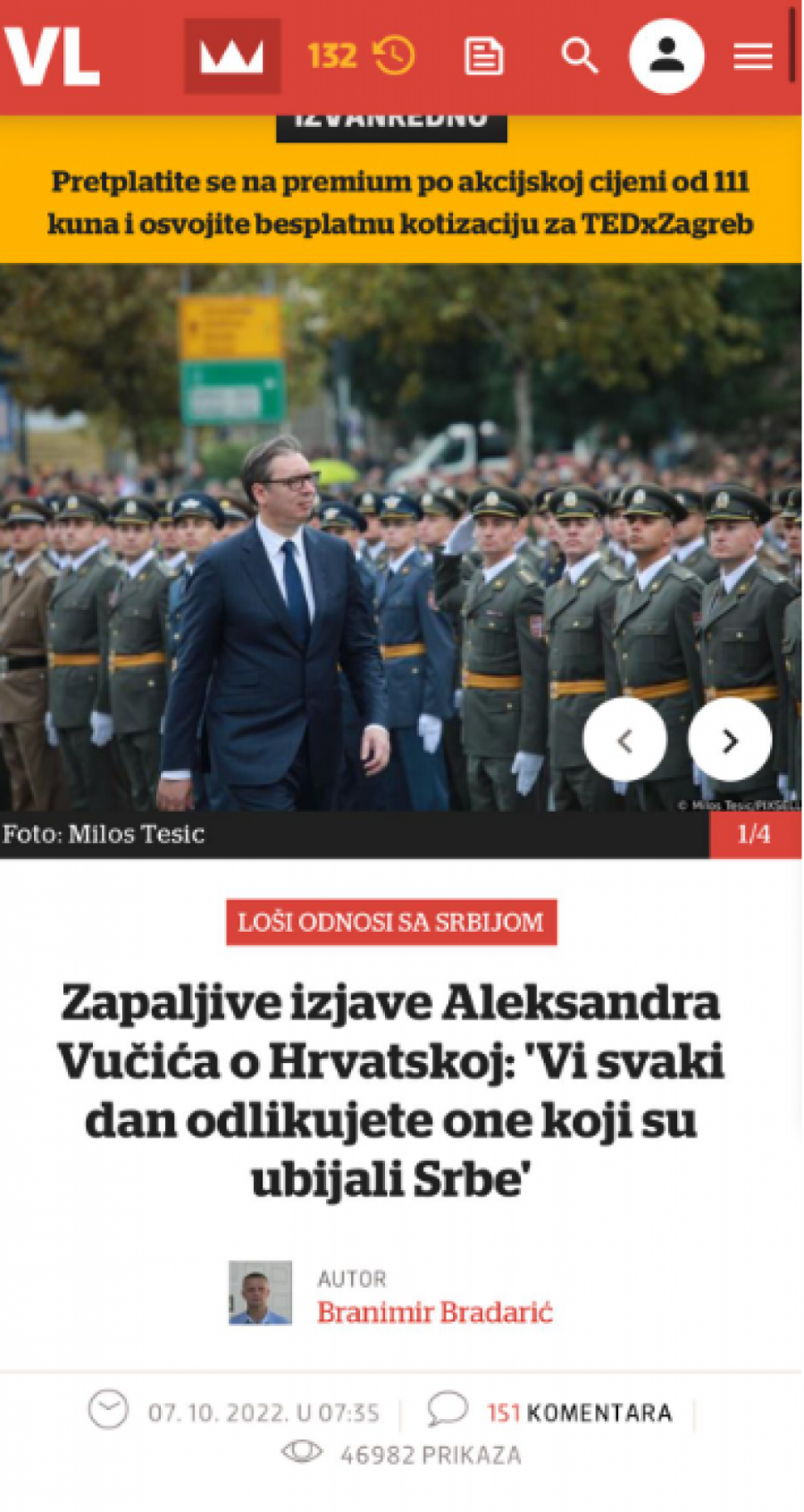 USTAŠE UHVAĆENE U LAŽI! Hrvatski list hitno promenio naslov! (FOTO)