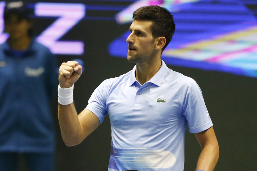 NOVAK ODRŽAO TENISKI ČAS CICIPASU Srbin isprašio Grka, pokazao ko je gazda na terenu i u Astani došao do 90. titule u karijeri