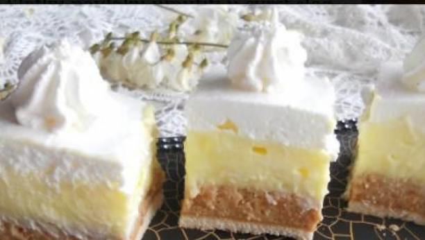 SAVRŠENSTVO U JEDNOJ KOCKI Lagani kolač, po lepoti i ukusu nema mu ravnog