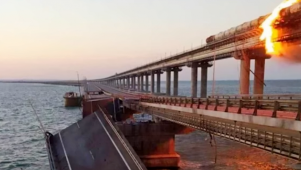 "ROĐENI BRATE..." Ukrajinski obaveštajci se oglasili "misterioznom" porukom posle napada na Krimski most