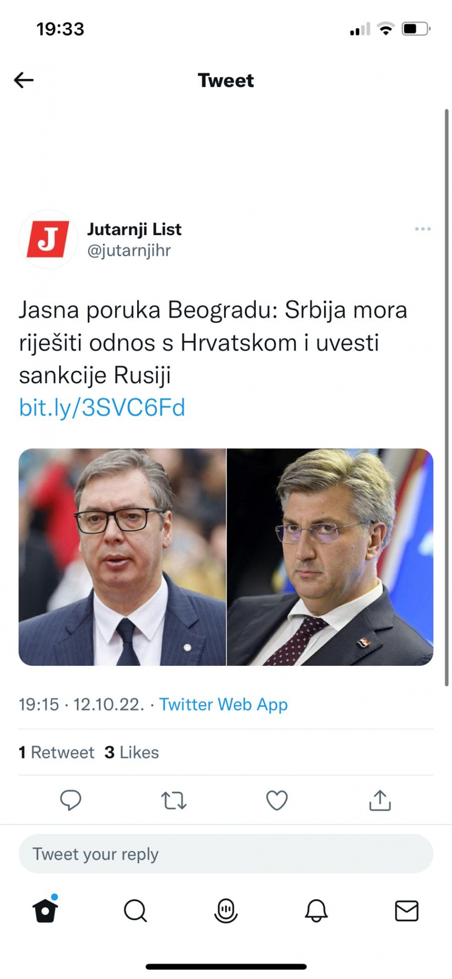 OČIGLEDNO JE DA SU HRVATI DOBRI SUSEDI Zato su pobili i proterali stotine hiljada Srba, Srbija nikad ne bi htela da bude takav komšija