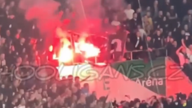 HAOS "Delije" su jednim potezom šokirale Mađare, niko na stadionu nije verovao šta se dešava (VIDEO)