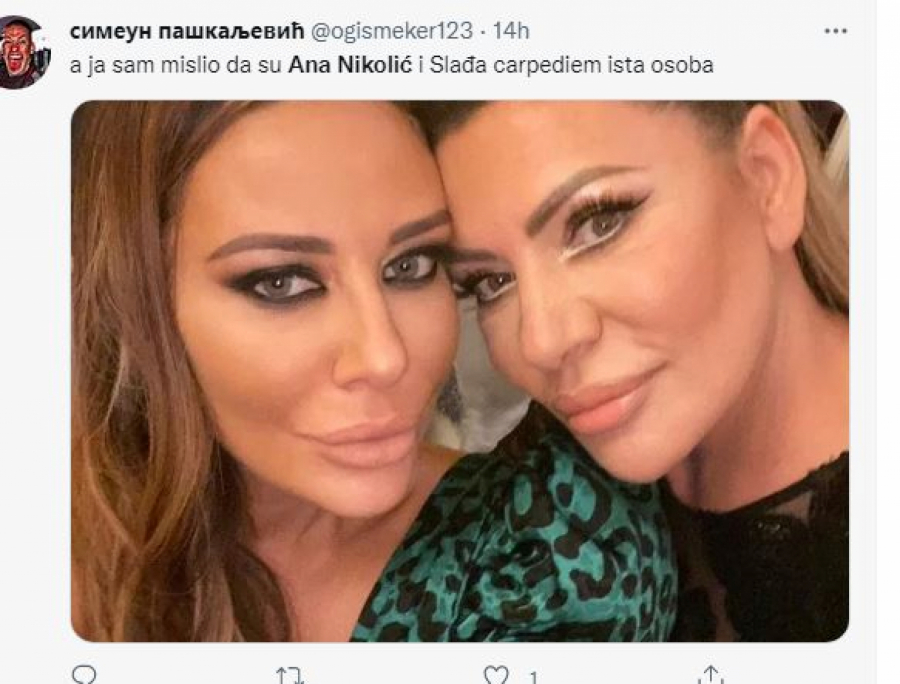KAO BLIZNAKINJE Ana Nikolić podmladila sebe i folkerovu suprugu u fotošopu, fanovi burno reagovali (FOTO)