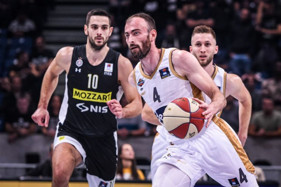 STUDENTI OPASNO NAMUČILI CRNO-BELE Partizan zabrinuo navijače na trenutak, mučio se protiv Studentskog centra, ali u poslednjoj deonici slomio otpor Podgoričana