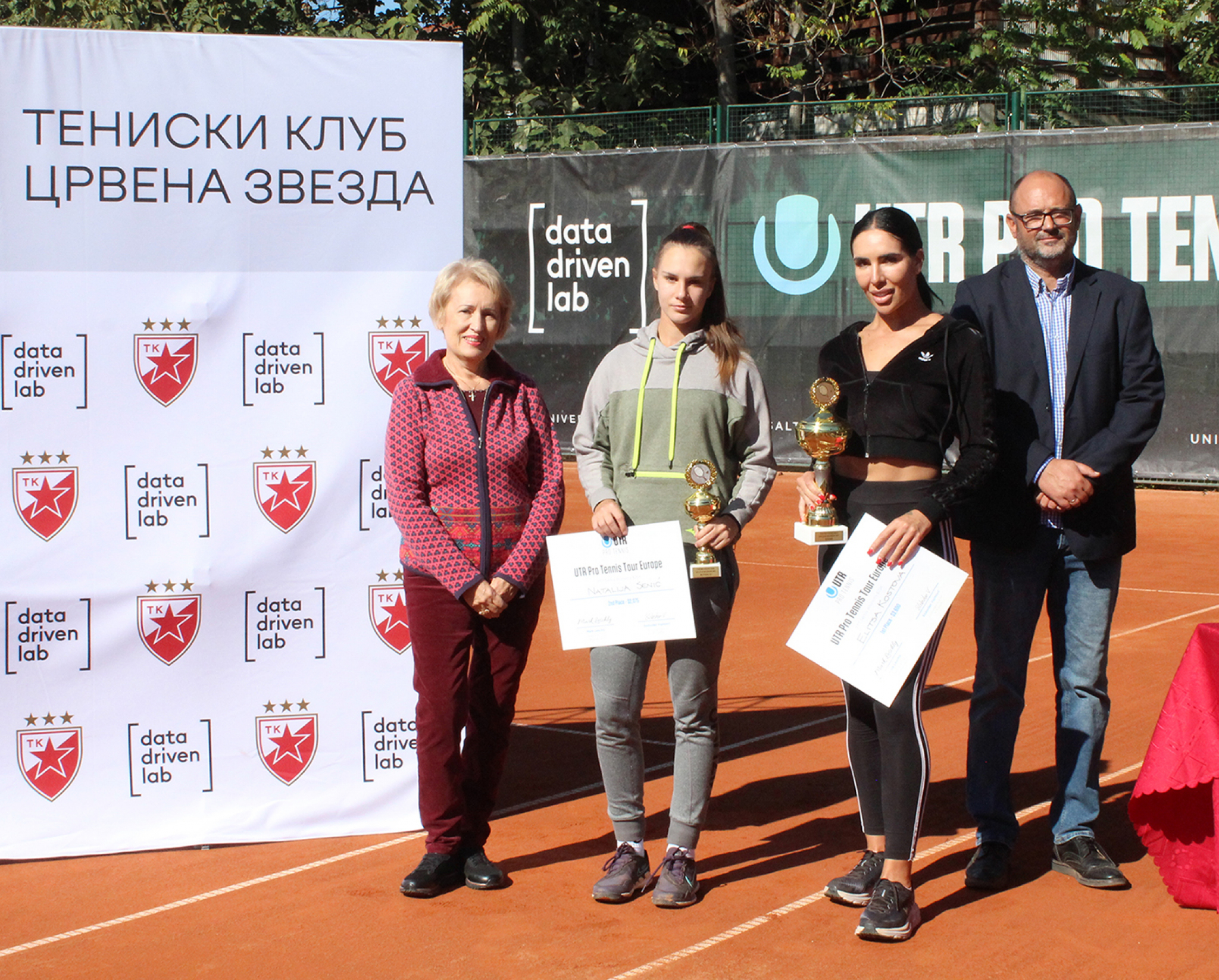 Podeljeno 50.000 dolara na UTR takmičenju na terenima Zvezde u Beogradu