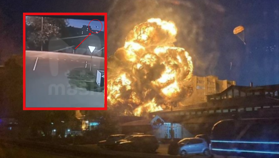SNIMAK PADA AVIONA U RUSIJI Ima poginulih, raste broj povređenih u nesreći u Jejsku (UZNEMIRUJUĆI VIDEO)
