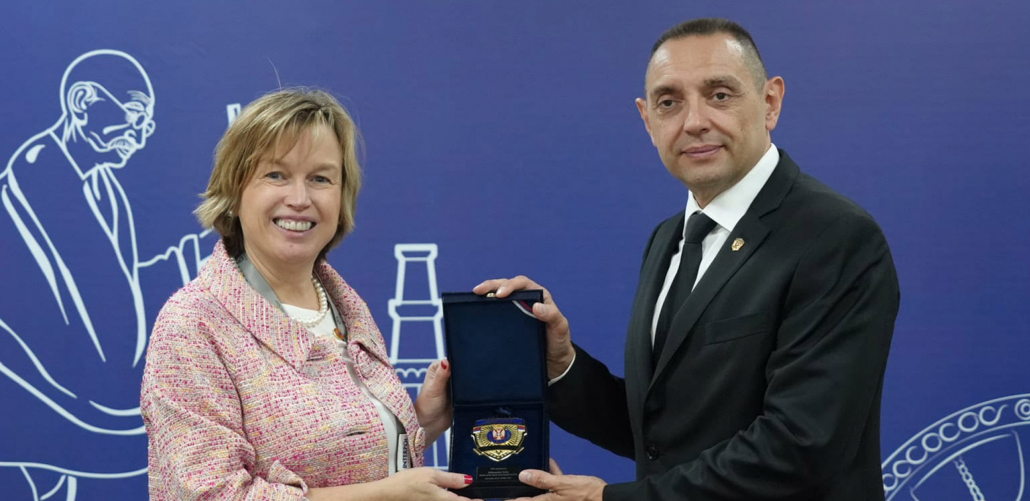 VULIN SA DIREKTORKOM EVROPOLA Pouzdani partneri u borbi protiv teškog i organizovanog kriminala (FOTO)