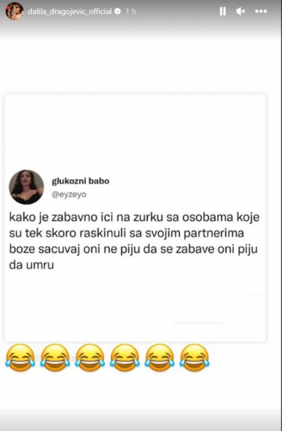 ŠOK! Dalila odmah reagovala, pa poslala jasnu poruku Luki (FOTO)