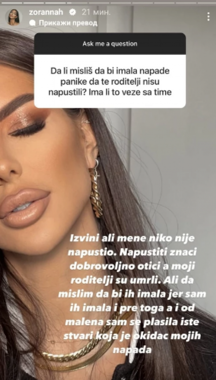 ISTA STVAR JE OKIDAČ MOJIH NAPADA Poznata jutjuberka otvorila dušu o zdravstvenom problemu i izazvala lavinu komentara