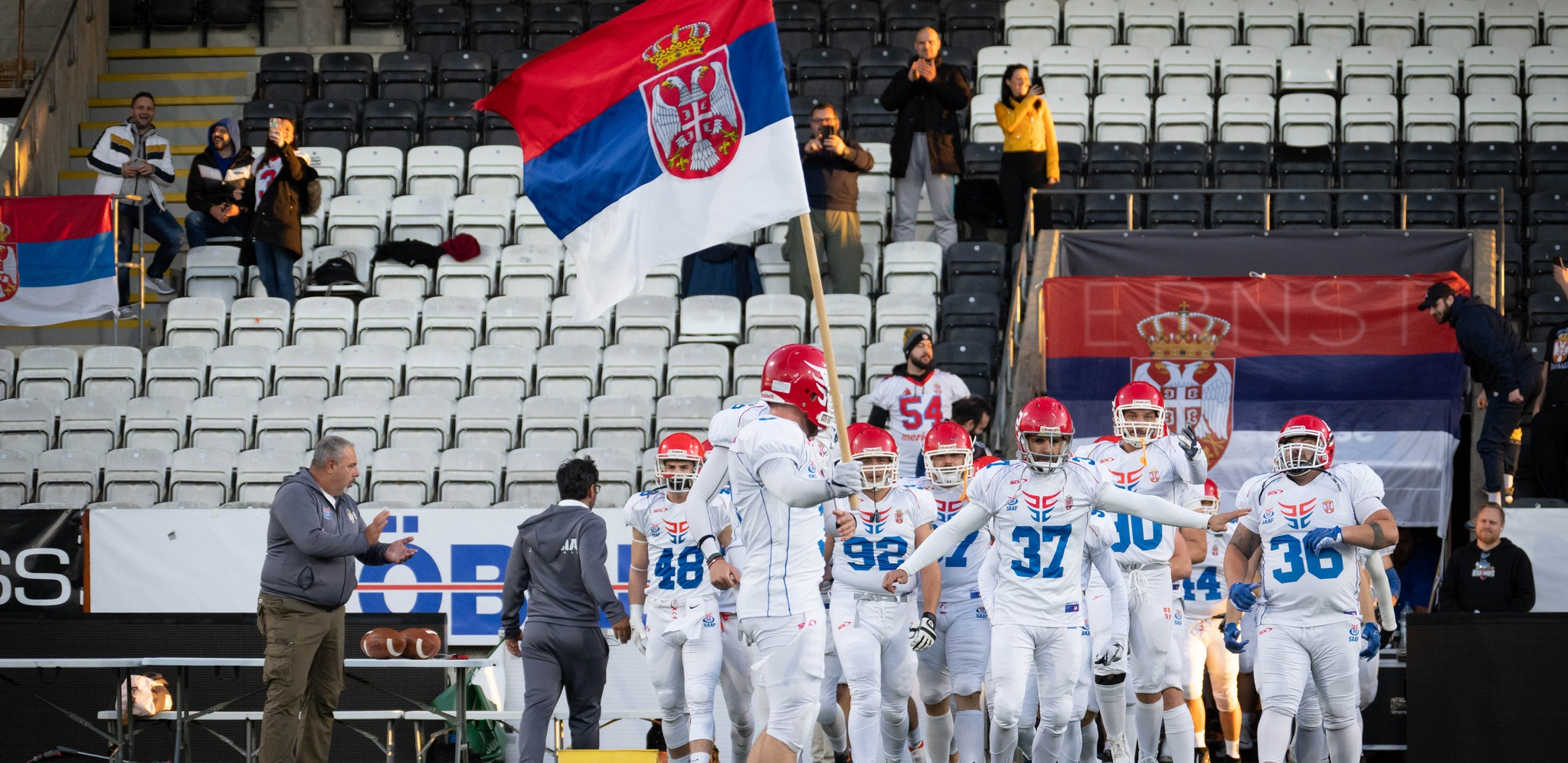 SVI NA STADION Reprezentacija Srbije u američkom fudbalu dočekuje Švajcarsku