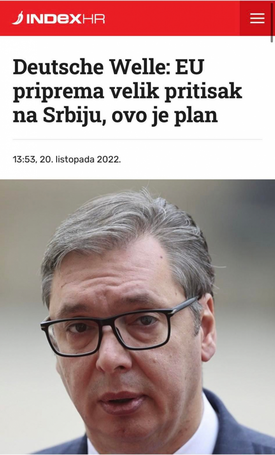 NOVI PRITISCI NA SRBIJU Ustaše se jedino raduju kada Vučiću hoće da slome kičmu!