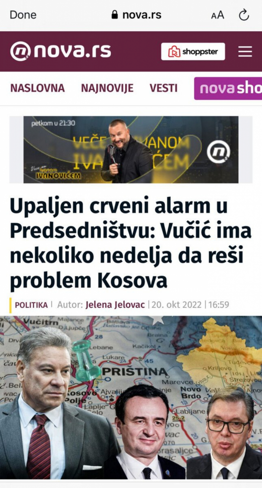 USTAŠKI I TAJKUNSKI MEDIJI Isti rečnik, ista meta, Vučić i Srbija!
