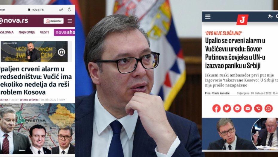 USTAŠKI I TAJKUNSKI MEDIJI Isti rečnik, ista meta, Vučić i Srbija!