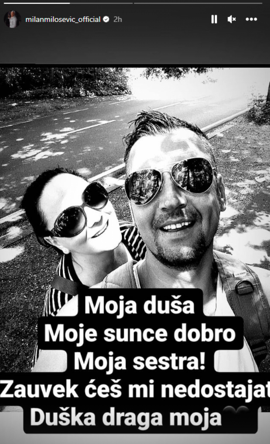 MILANU MILOŠEVIĆU PREMINULA SESTRA Voditelj slomljen od bola: Duša mi plače (FOTO)