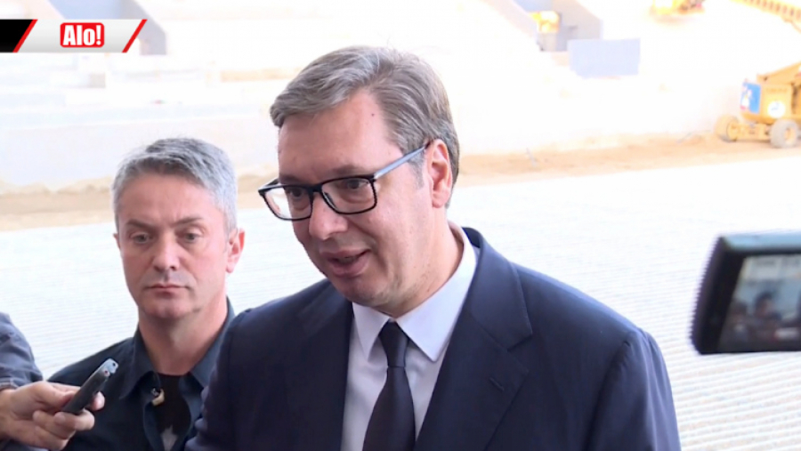PREDSEDNIK U LESKOVCU Vučić: Ponosan sam, stadion će izgledati izvanredno (VIDEO)