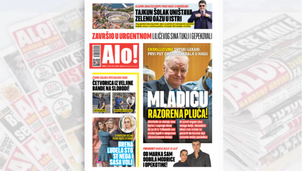 MLADIĆU RAZORENA PLUĆA Ekskluzivno Srpski lekari prvi put obišli generala u Hagu