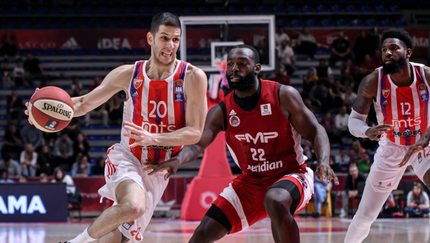 "PANTERI" PREZNOJILI ZVEZDU Ivanovićeva partija iz snova za nastavak pobedničke serije crveno-belih na Jadranu