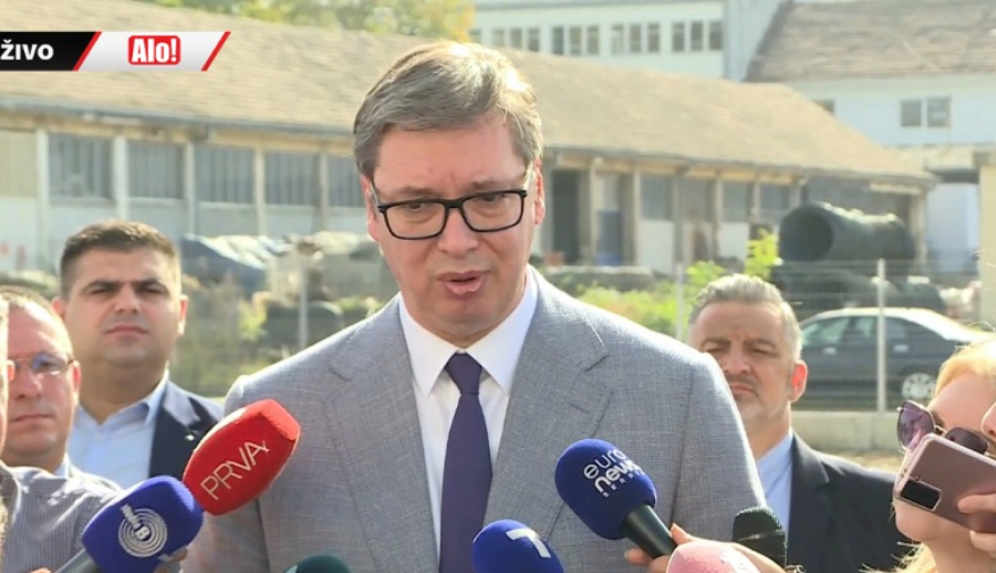 PREDSEDNIK U VLASOTINCU Vučić: Niko ne želi kompromis, biće samo gore (VIDEO)