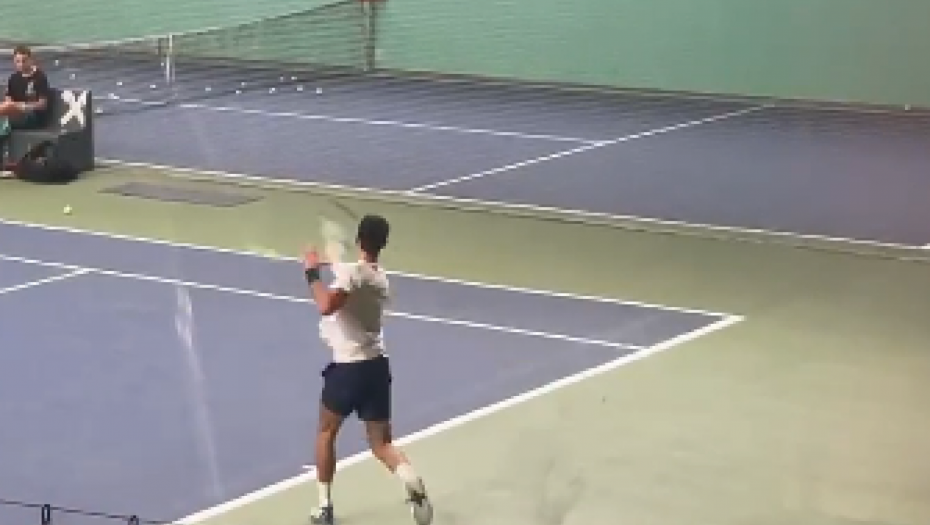 NOLETOVI NAVIJAČI ĆE BITI ODUŠEVLJENI Ovo je dokaz da je Đoković spreman da pregazi sve (VIDEO)