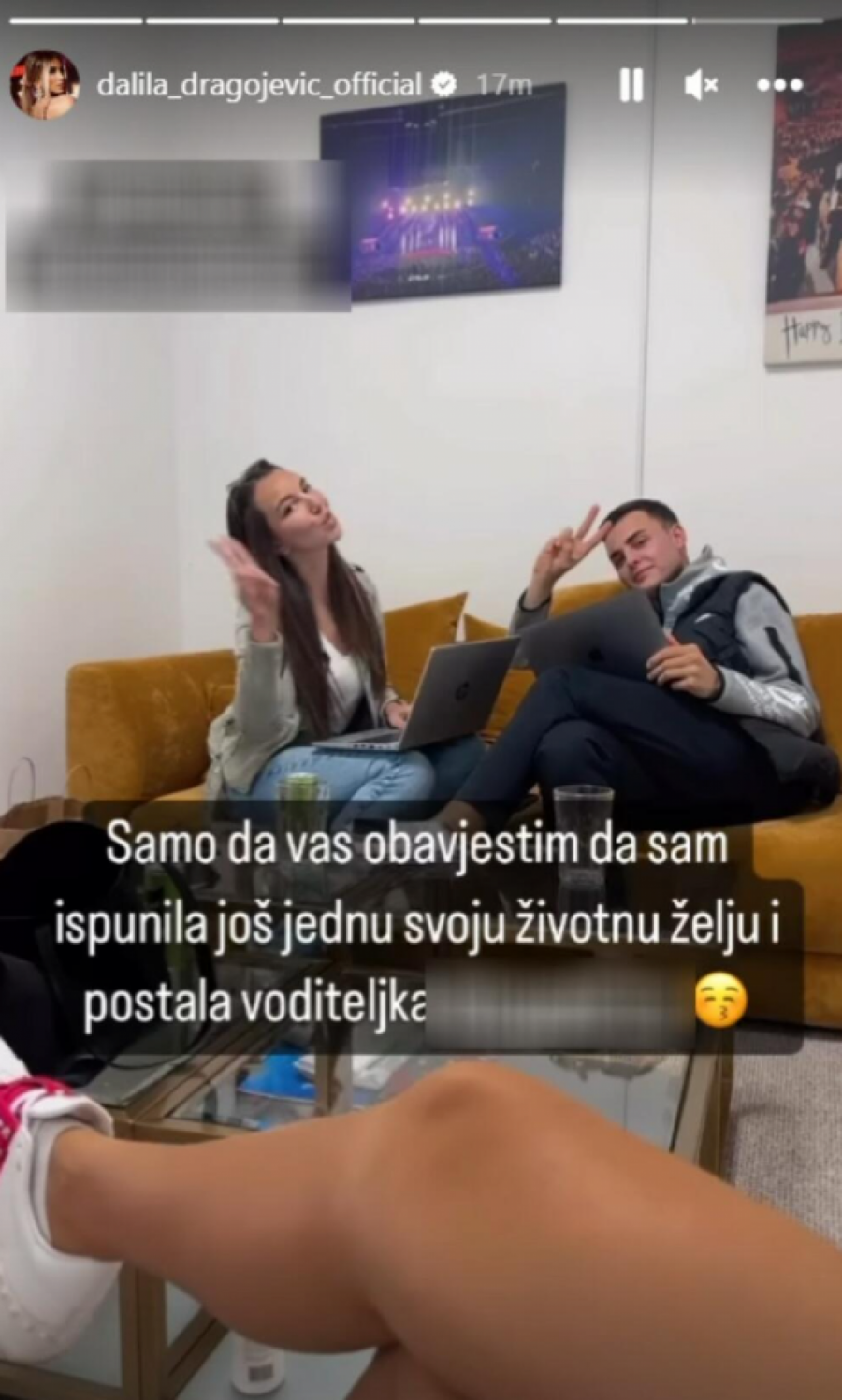 DALILA POSTAJE VODITELJKA Bivša zadrugarka našla posao iz snova, pa se oglasila i podelila lepu vest