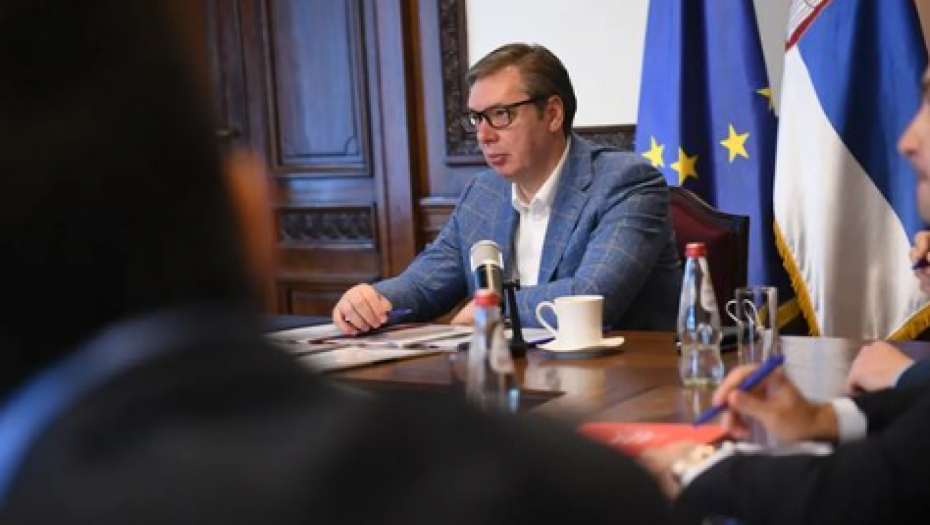 “IL MOVIMENTO RESPONSABILE DI PRISTINA HA CAUSATO LA MORTE DI SERB” Vučić ha comunicato al ministro degli Esteri italiano la posizione della Serbia sulle questioni del Kosovo e Metohija
