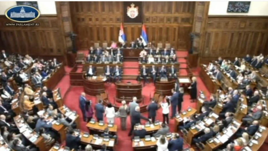 SUTRA ZASEDA SEDNICA NARODNE SKUPŠTINE Ovo su tačke dnevnog reda