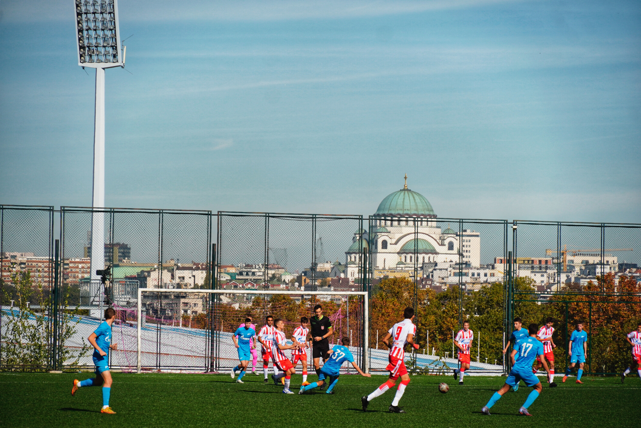 PRIJATELJSTVO DVA BRATSKA NARODA Zvezda ugostila Zenit u Beogradu