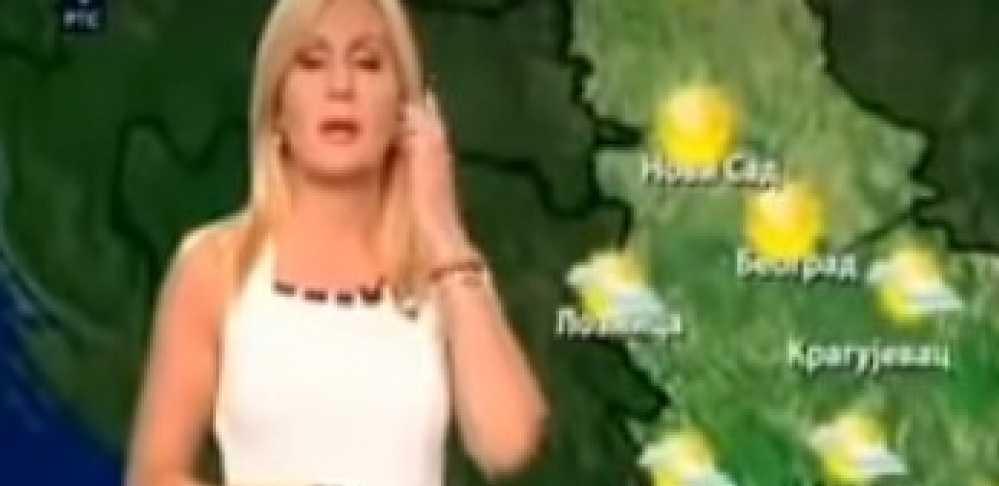 KAKAV BLAM Voditeljka RTS-a nije znala da je snimaju, pa uradila nešto zbog čega se pola Srbije valja od smeha
