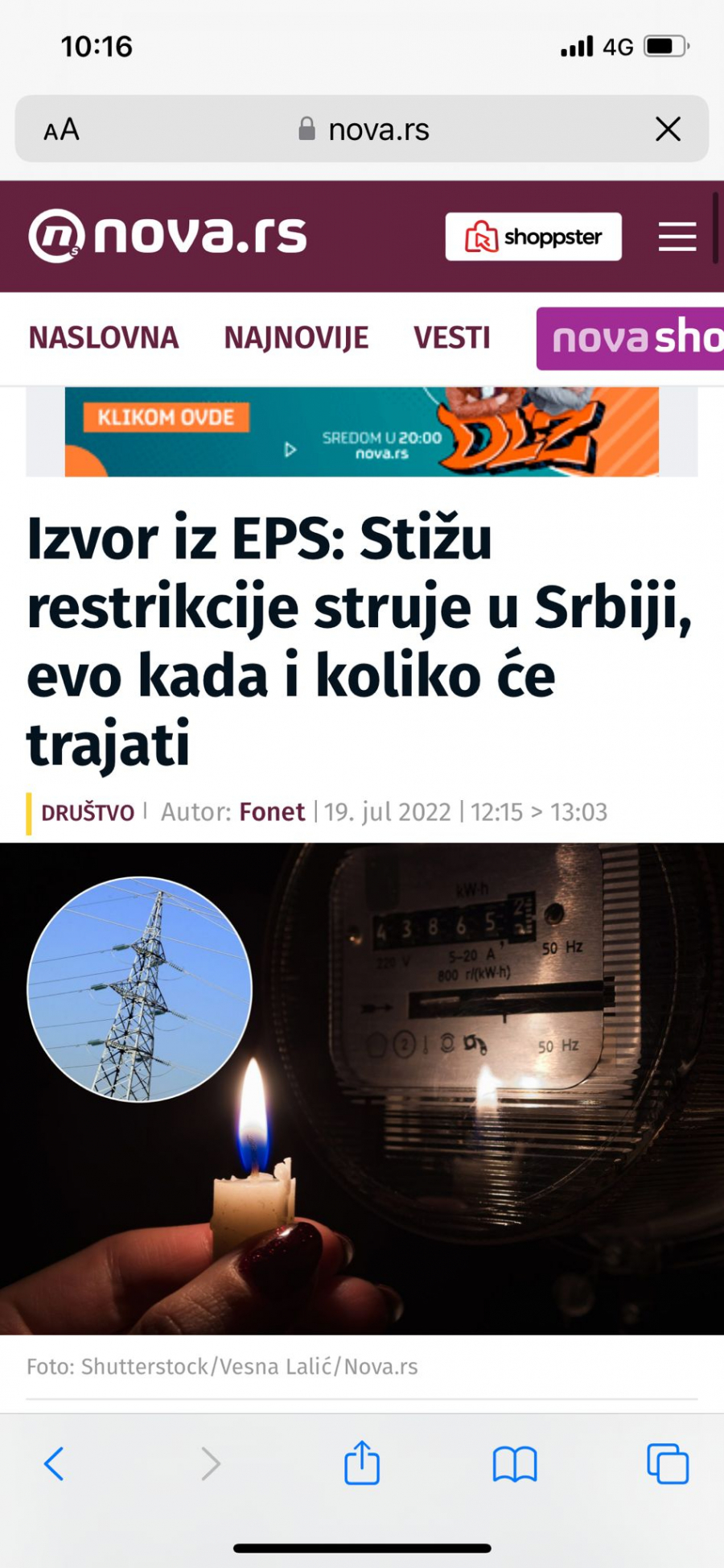 IMA STRUJE, NEMA STRUJE? Lažljivi tajkunski mediji mesecima plašili narod, pa priznali da neće biti restrikcija! (FOTO)