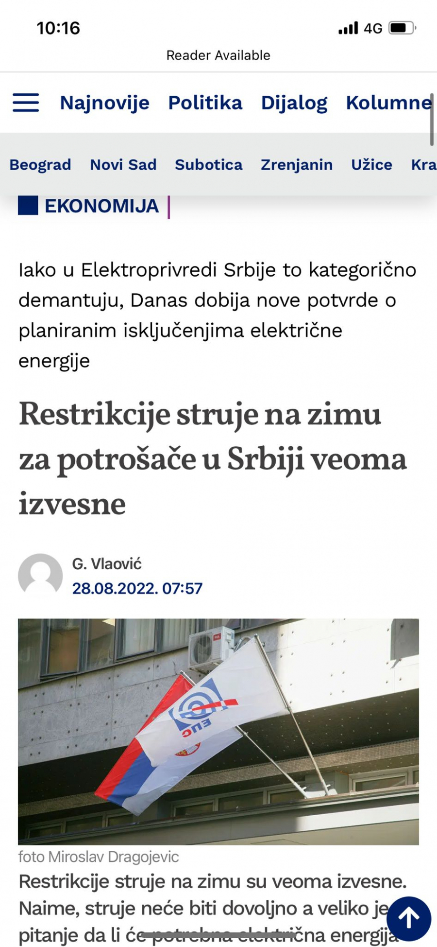 IMA STRUJE, NEMA STRUJE? Lažljivi tajkunski mediji mesecima plašili narod, pa priznali da neće biti restrikcija! (FOTO)