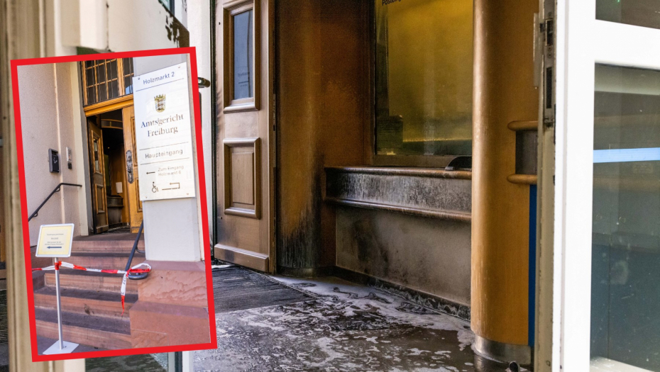 SRPKINJA UHAPŠENA U NEMAČKOJ: Zapalila zgradu suda, motiv je sulud!