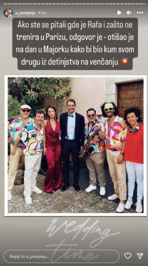 NADAL HITNO NAPUSTIO PARIZ Španac tek što je došao u 