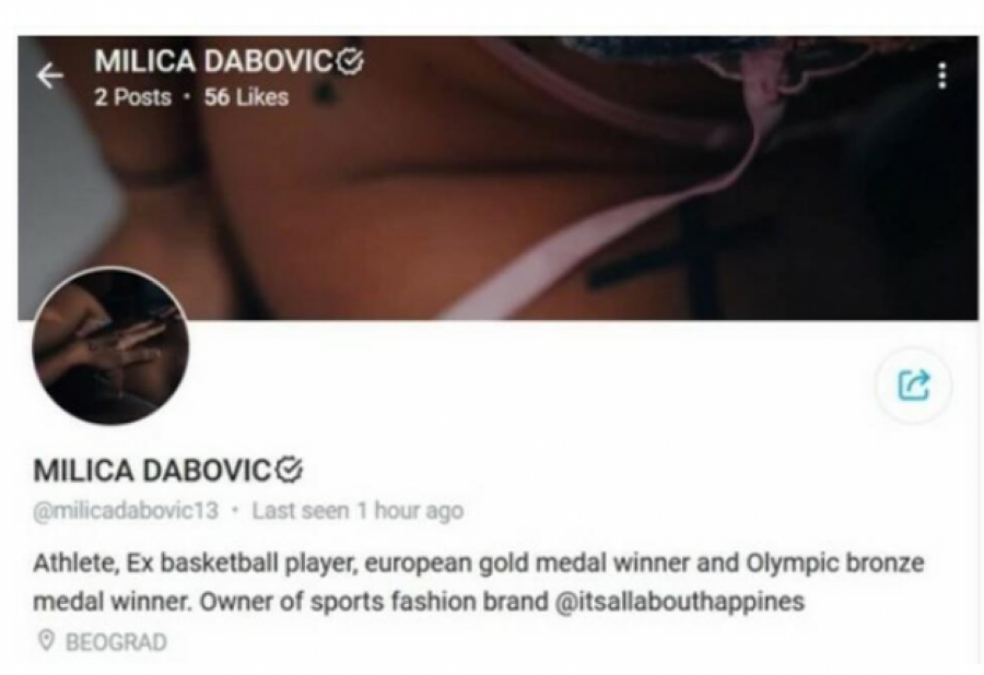 MOLIM MILICU DA SE NE SKIDA GOLA Rijaliti učesnik upozorio Dabovićku na posledice otvaranja naloga