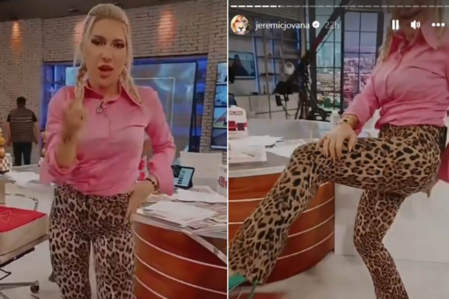 POMERA GRANICE Jovana Jeremić ne prestaje da šokira javnost, evo šta je radila za vreme reklama (FOTO)