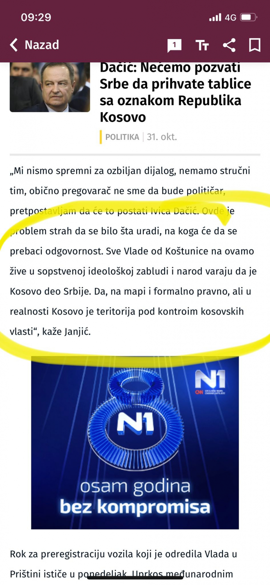 TAJKUN ŠOLAK I BLIZAK SARADNIK STRANE SLUŽBE DIŽU KURTIJA U NEBESA I PORUČUJU: Kosovo nije Srbija!