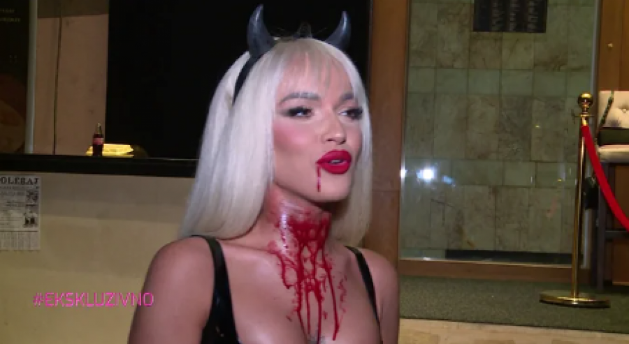 HTELA SAM DA BUDE KRVI Teodora Džehverović u izazovnoj vampirskoj kombinaciji, svi gledaju u nju