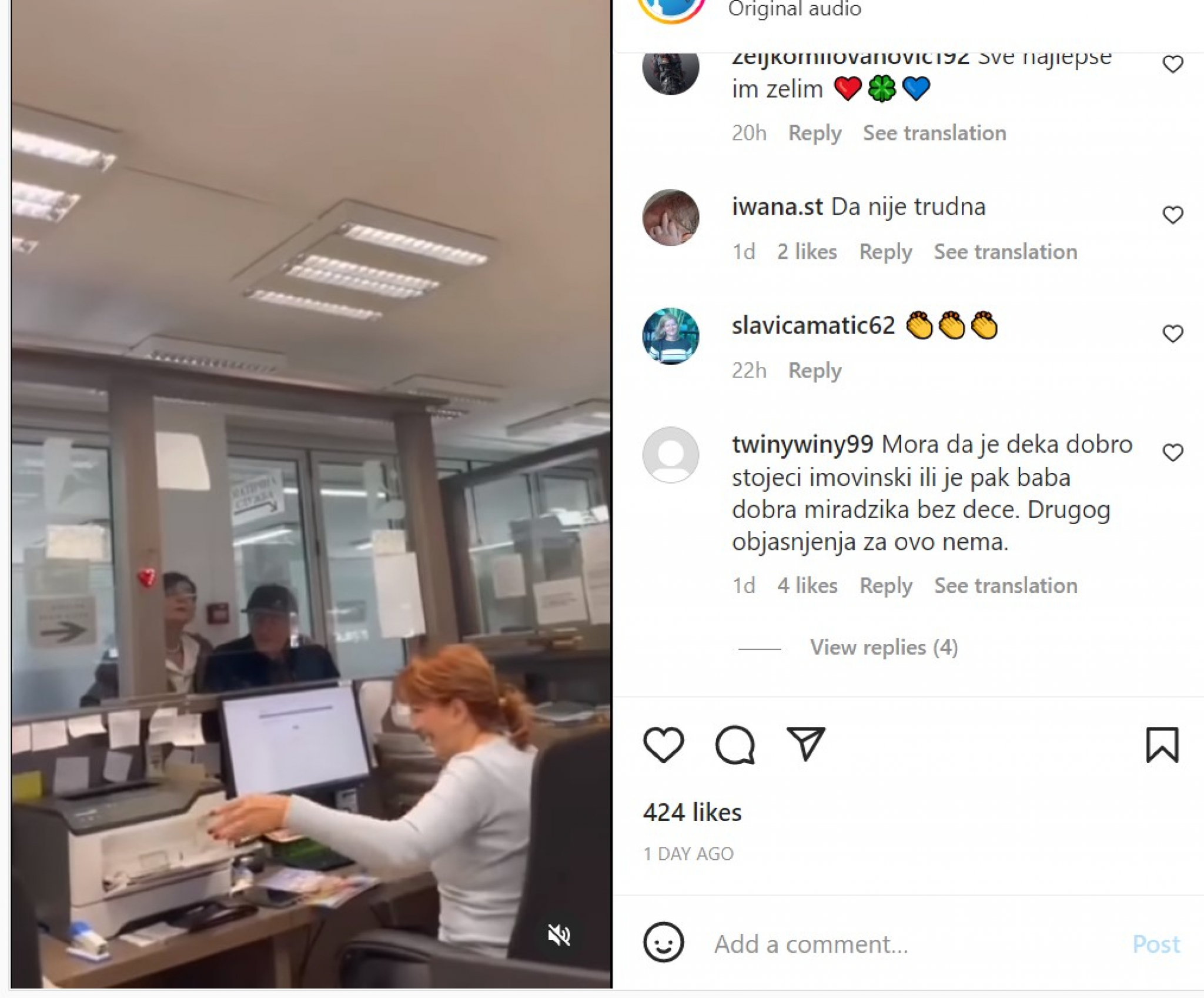 BAKA I DEKA STALI NA LUDI KAMEN Službenike opštine Rakovica oduševili nesvakidašnji mladenci